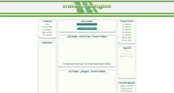 Desktop Screenshot of indicejuegos.net