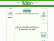 Tablet Screenshot of indicejuegos.net